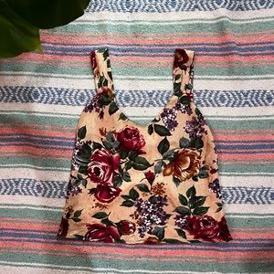 *sold* VTG Floral Tank Top